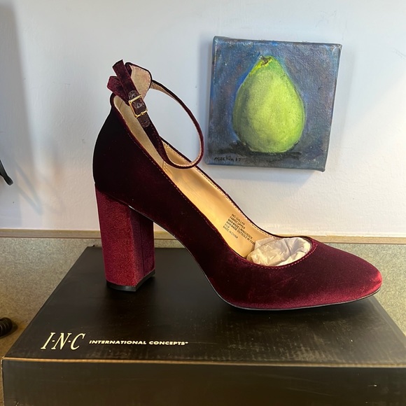 INC Suede Heels - Picture 1 of 4